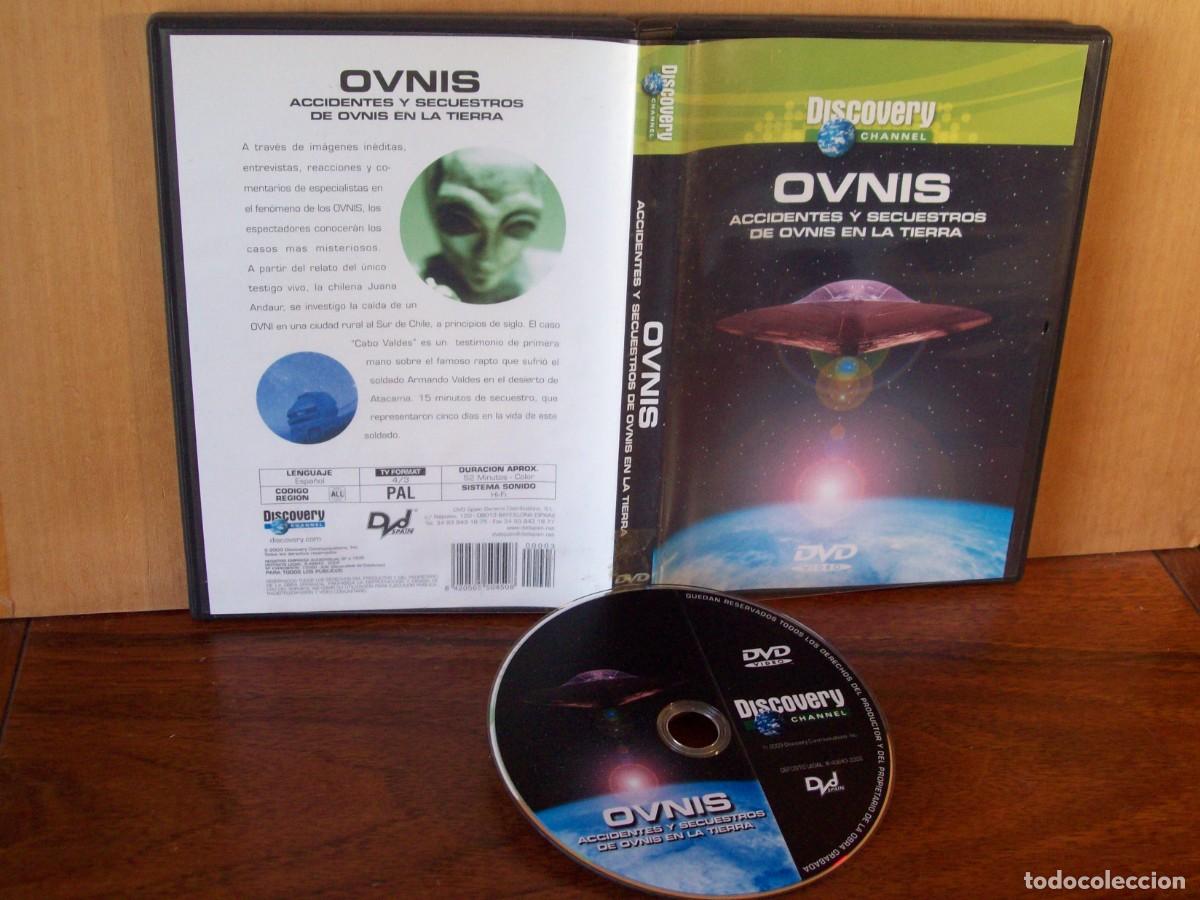 Cine: OVNIS - ACCIDENTES Y SECUESTROS DE OVNIS EN LA TIERRA - DVD DISCOVERY