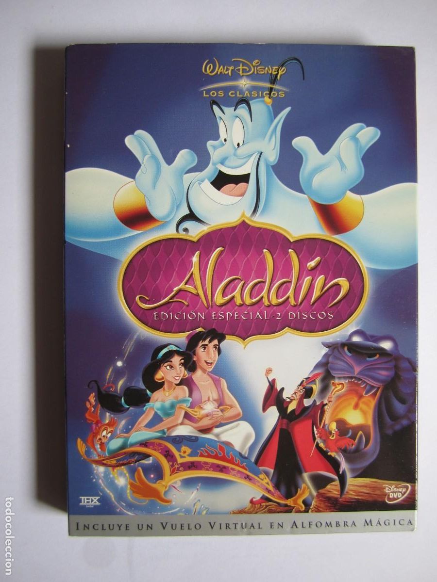 Cine: dvd aladdin walt disney los clasicos edicion especial 2 discos