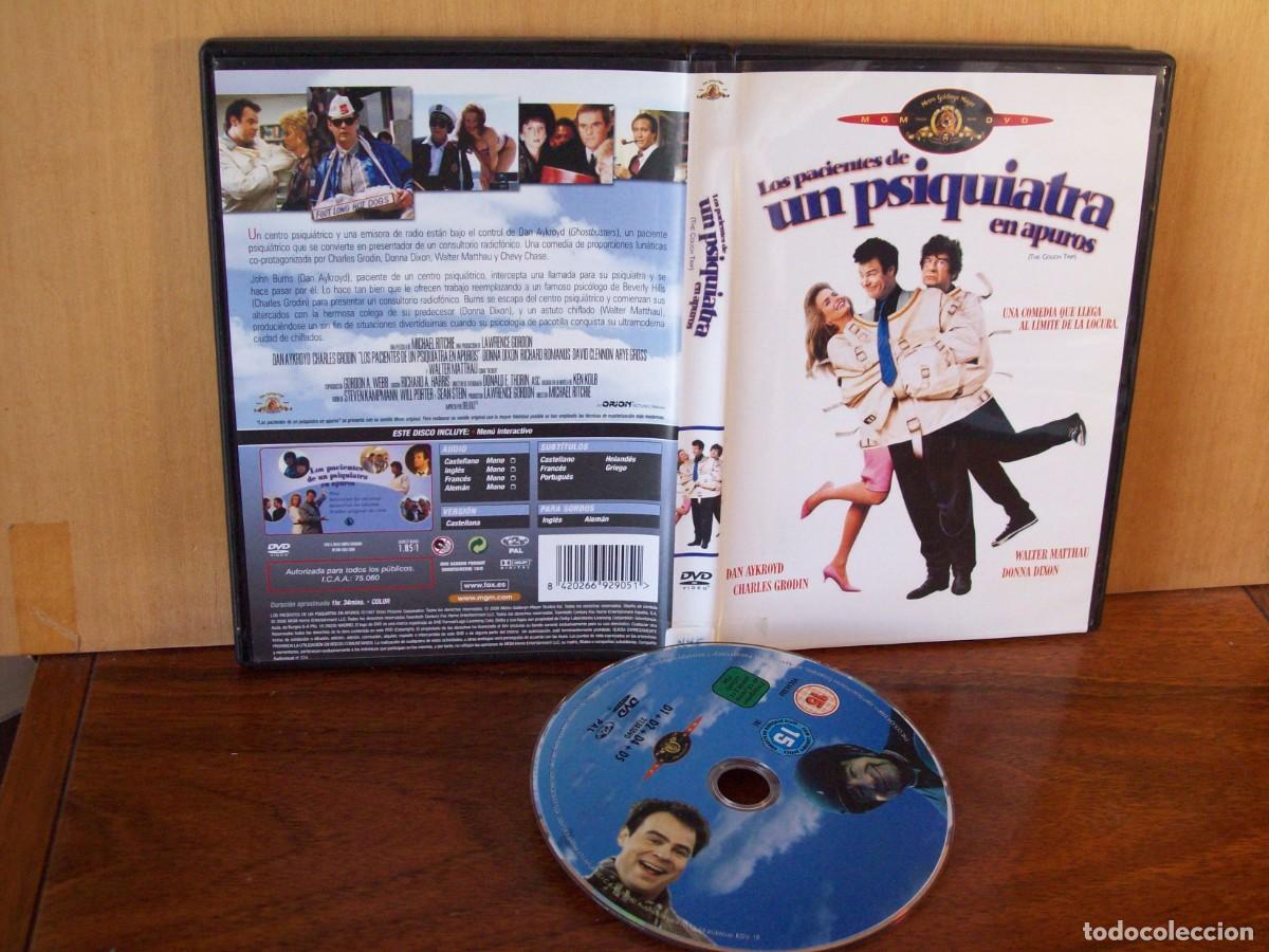 Cine: LOS PACIENTES DE UN PSIQUIATRA - DAN AYKROYD - CHARLES GRODIN - WALTER MATHAU - DVD