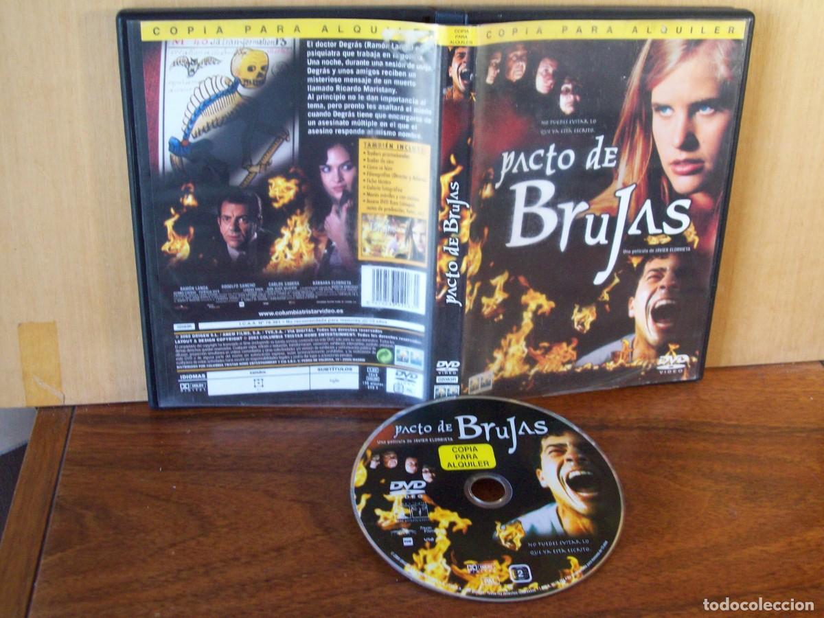 Cine: PACTO DE BRUJAS - RAMON LANGA - RODOLFO SANCHO - CARLOS SOBERA - DVD EDICION ALQUILER