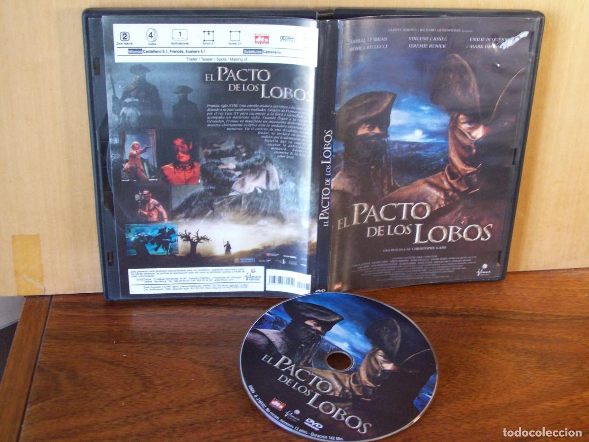 Cine: EL PACTO DE LOS LOBOS - SAMUEL LE BIHAN - VINCENT CASSEL - MONICA BELLUCCI - DVD