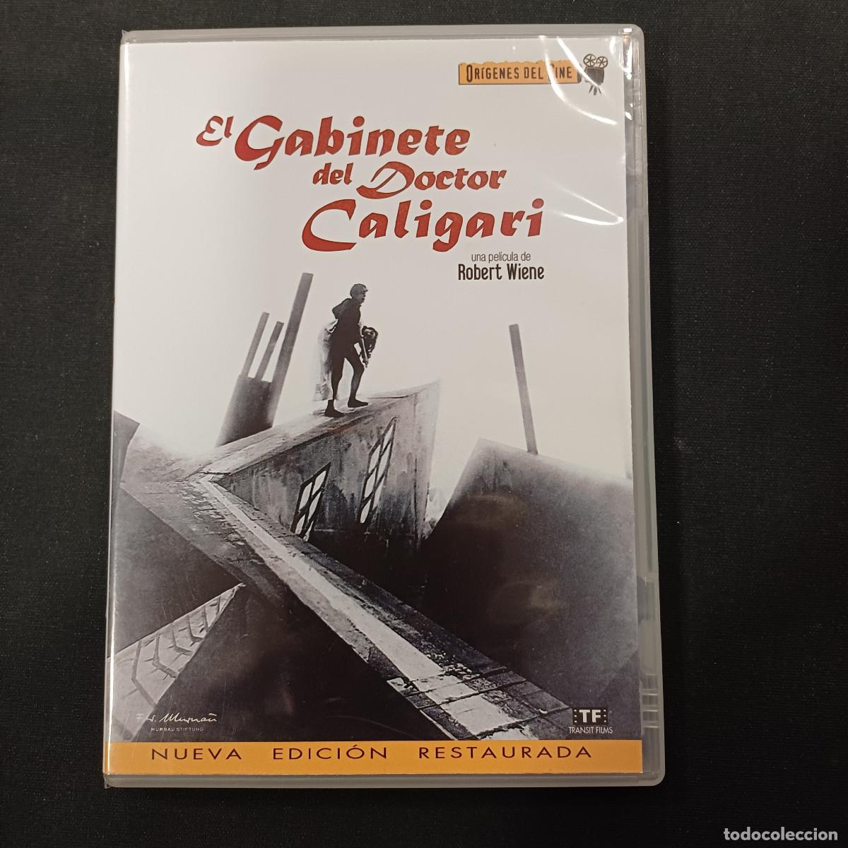 Cine: EL GABINETE DEL DOCTOR CALIGARI/DVD ORIGENES DEL CINE.