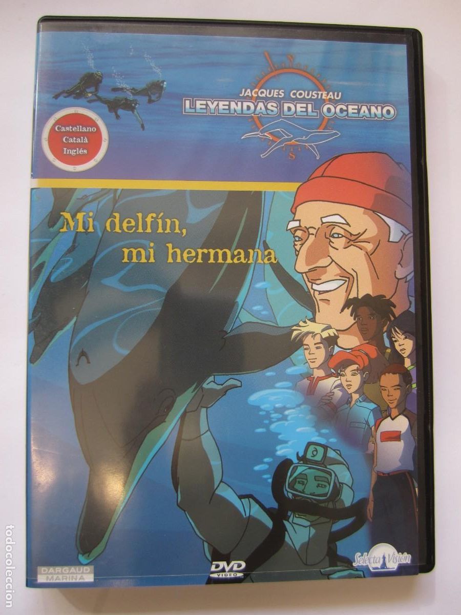 Cinema: dvd leyendas del oceano jacques cousteau mi delfin, mi hermana