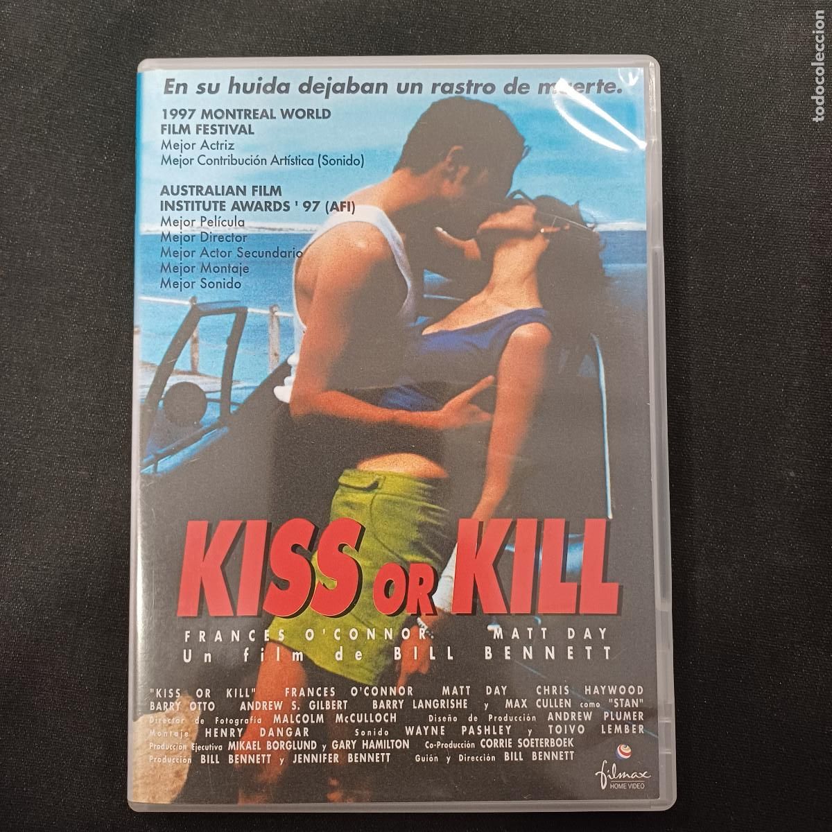 Cine: KISS OR KILL/FRANCES O'CONNOR/DVD.