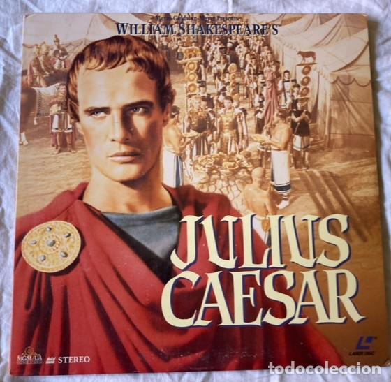 Cine: LASERDISC - LASER DISC ORIGINAL JULIUS CAESAR / VERSI&Oacute;N ORIGINAL - NO EDIC ESPA&Ntilde;OLA / LEER