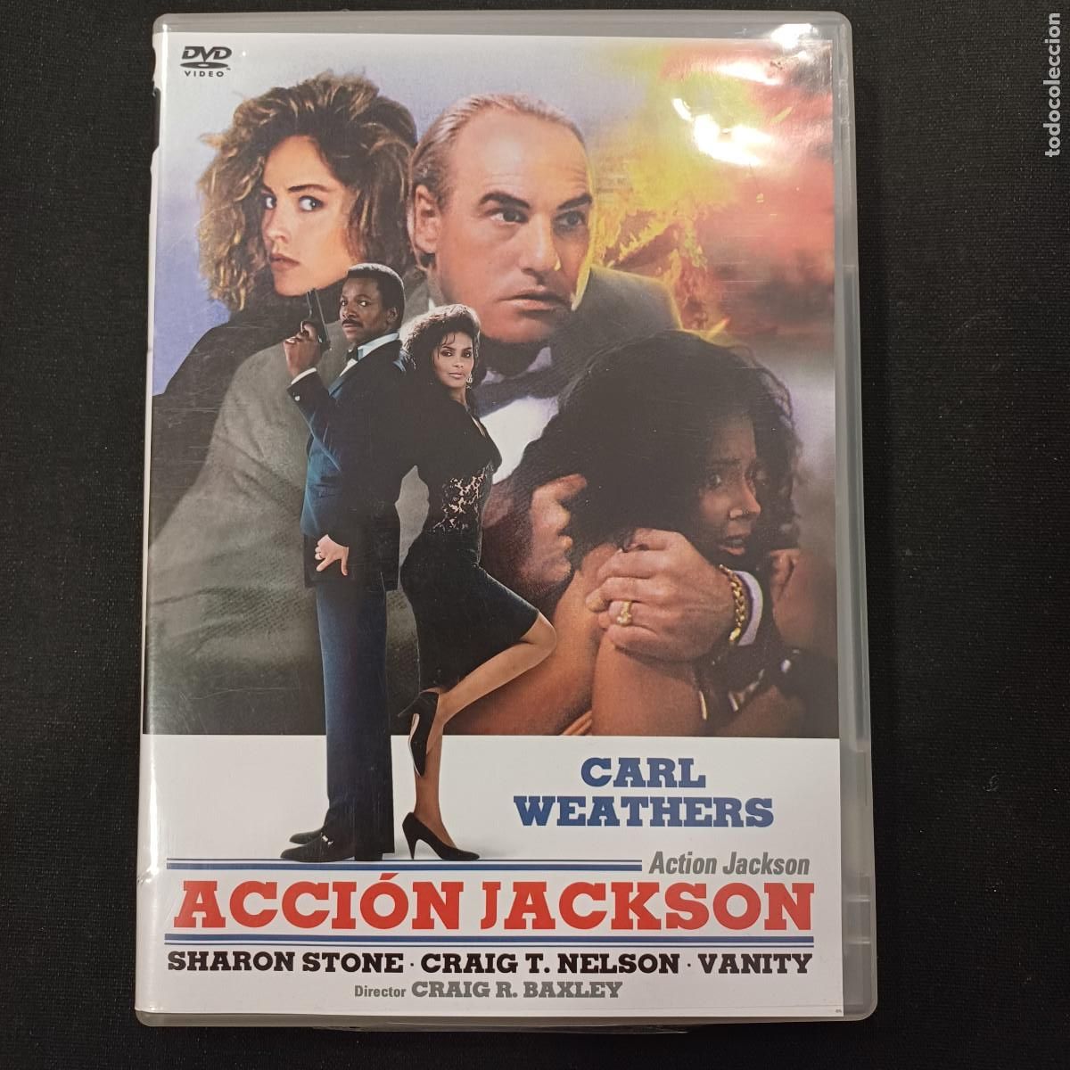 Cine: ACCION JACKSON/SHARON STONE/DVD.