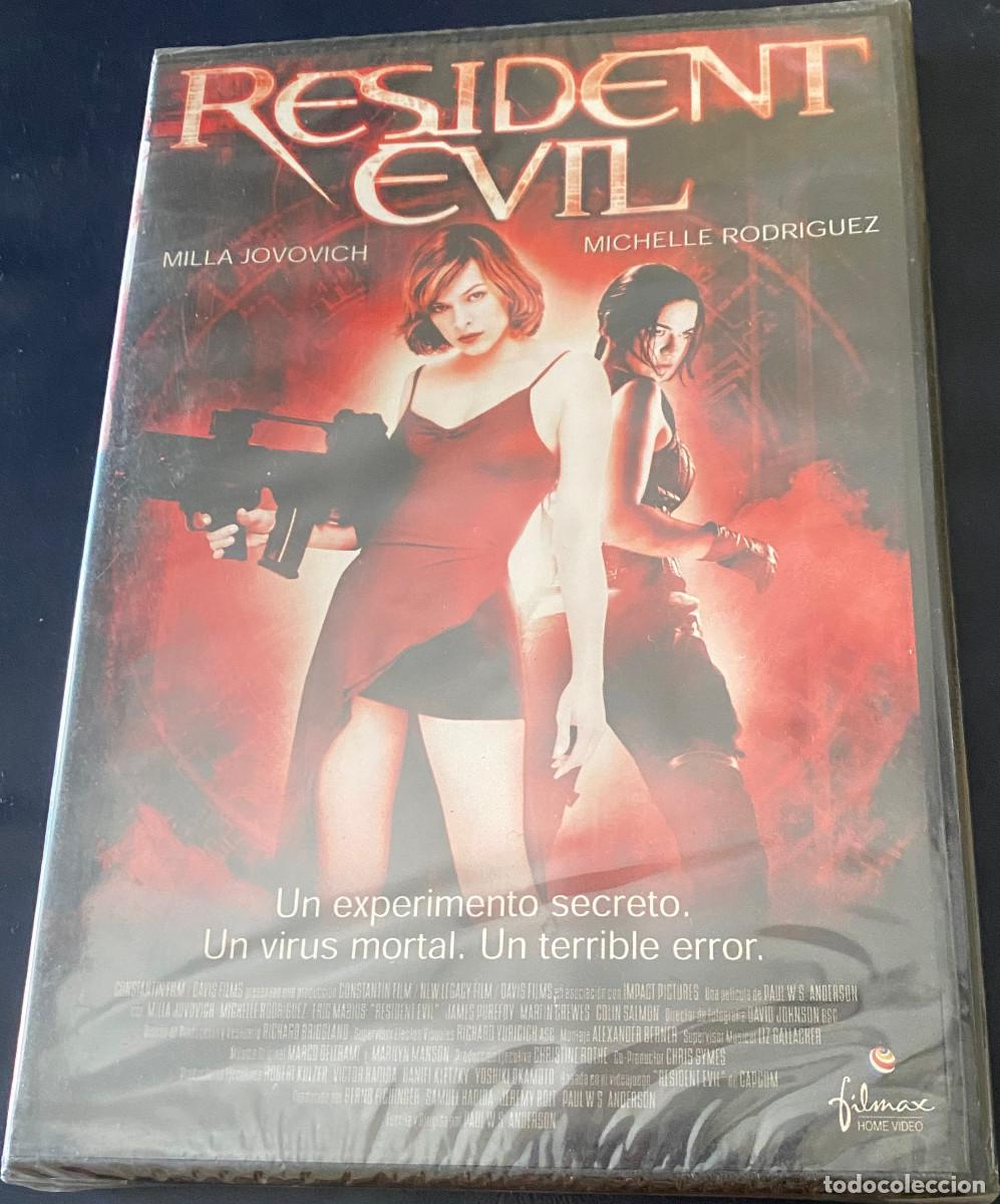 Cine: 'Resident Evil', con Milla Jovovich. Terror - Zombies. Filmax Home Video. DVD nuevo precintado.