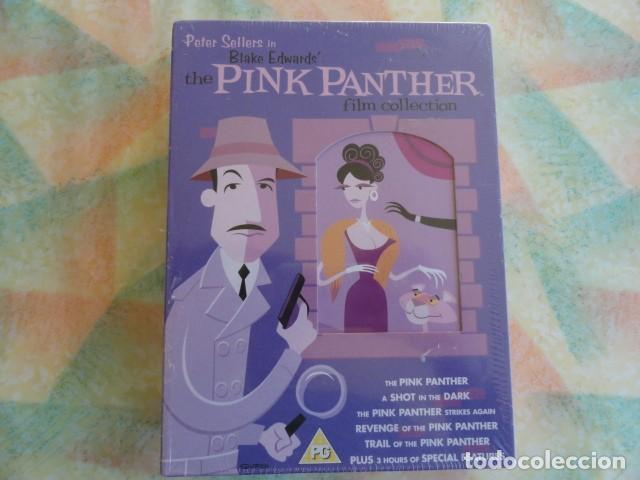 Cine: ESPECTACULAR PACK COLECCI&Oacute;N LA PANTERA ROSA BLAKE EDWARDS INGL&Eacute;S5XDVD PRECINTADO