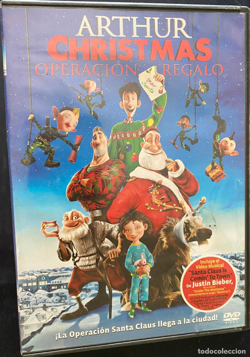 Cine: 'Arthur Christmas - Operaci&oacute;n regalo'. Animaci&oacute;n - Comedia. Sony Pictures. DVD original. Buen estado