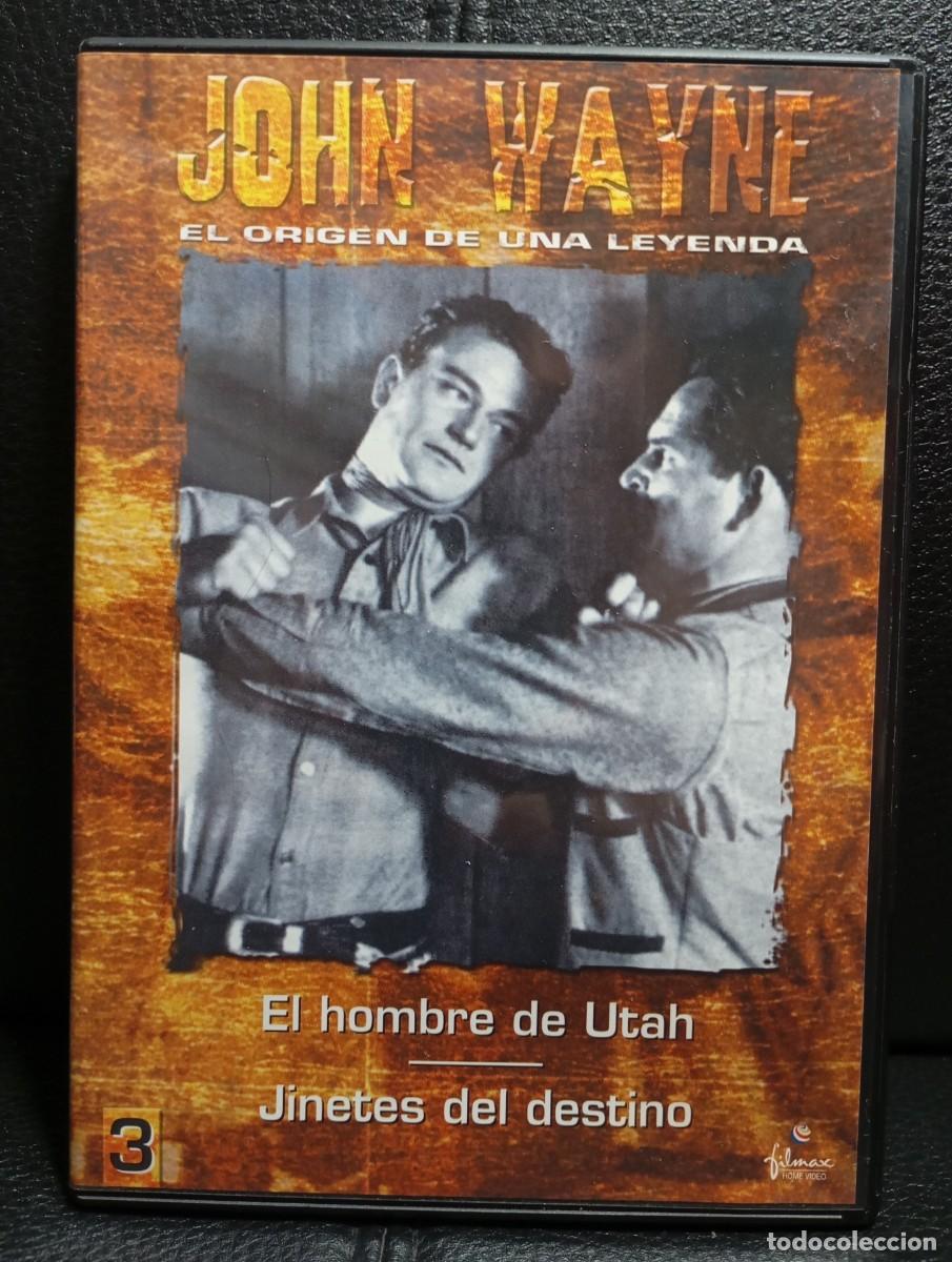 Cine: EL HOMBRE DE UTAH - JINETES DEL DESTINO - DVD - JOHN WAYNE EL ORIGEN DE UNA LEYENDA