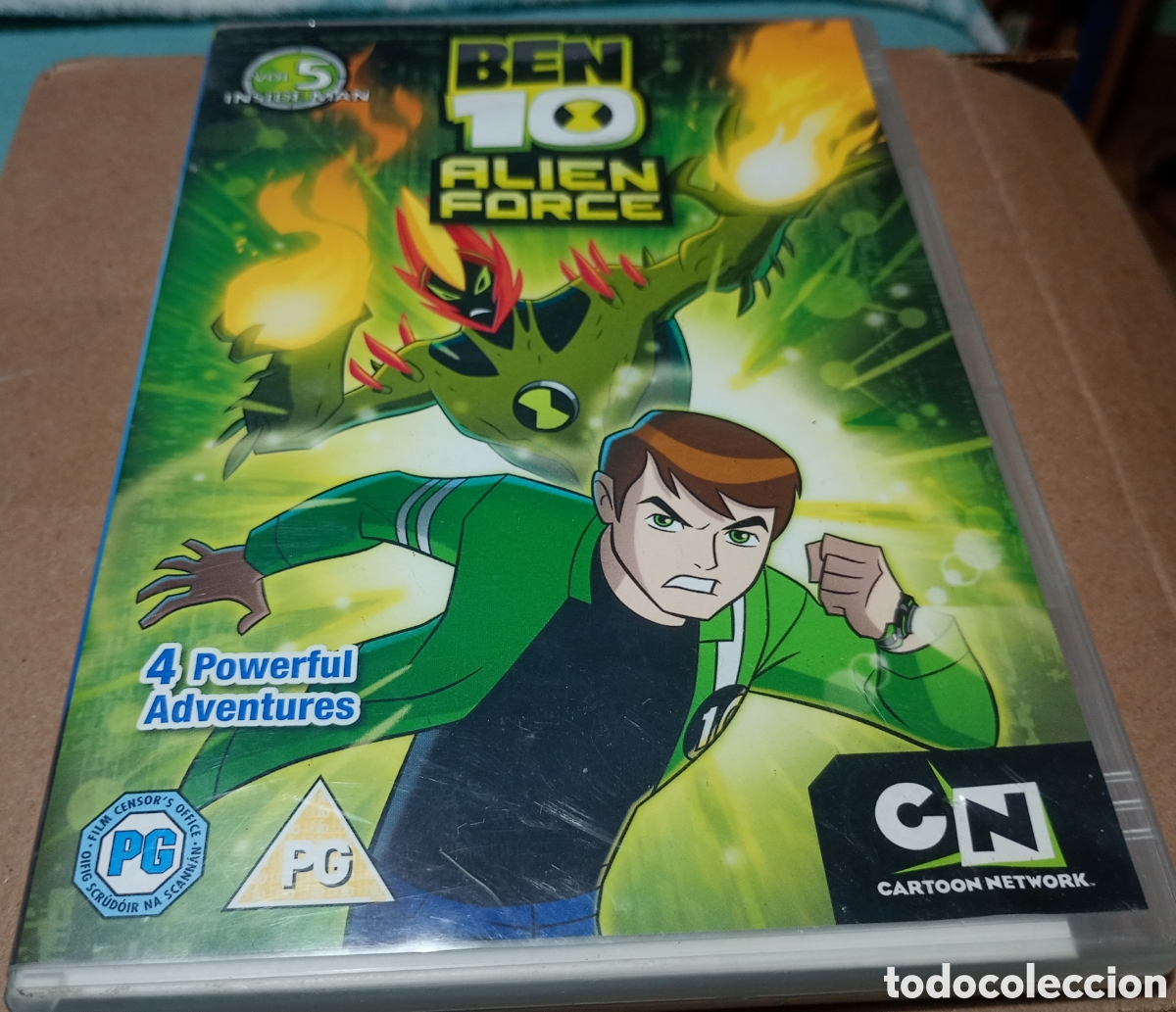 Cine: Ben 10 alien force DVD en espa&ntilde;ol