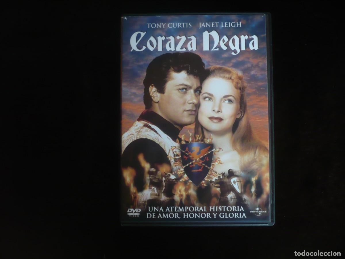 Cine: coraza negra - con tony curtis - dvd como nuevo