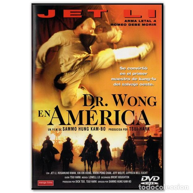 Cine: DR. WONG EN AM&Eacute;RICA DVD (Acci&oacute;n, Western, Jet Li)