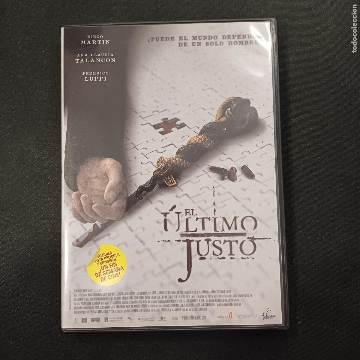 Cine: EL ULTIMO JUSTO/DVD.