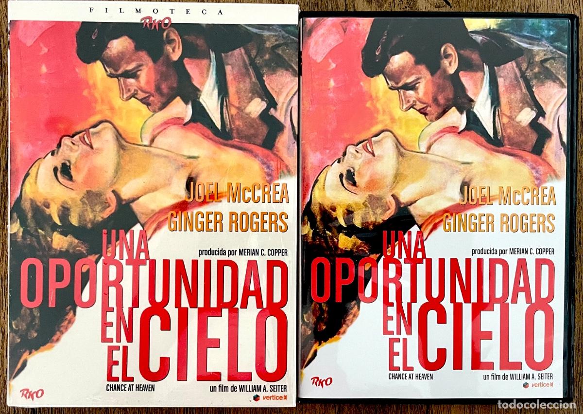 Cine: DVD. UNA OPORTUNIDAD EN EL CIELO. Ginger Rogers. Joel McCrea. William A. Seiter. CASI NUEVO.