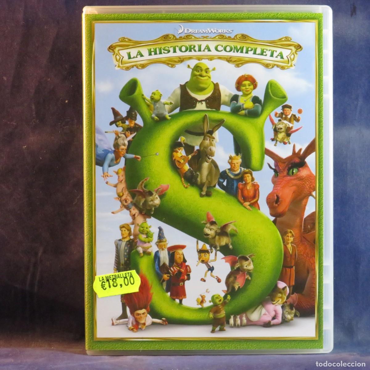 Cine: SHREK, LA HISTORIA COMPLETA - 5 DVD