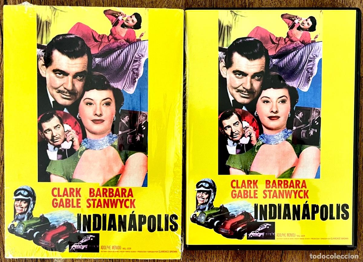 Cine: DVD. INDIAN&Aacute;POLIS. Clark Gable. B&aacute;rbara Stanwick. Adolphe Menjou. Clarence Brown. ESTUCHE+DVD.