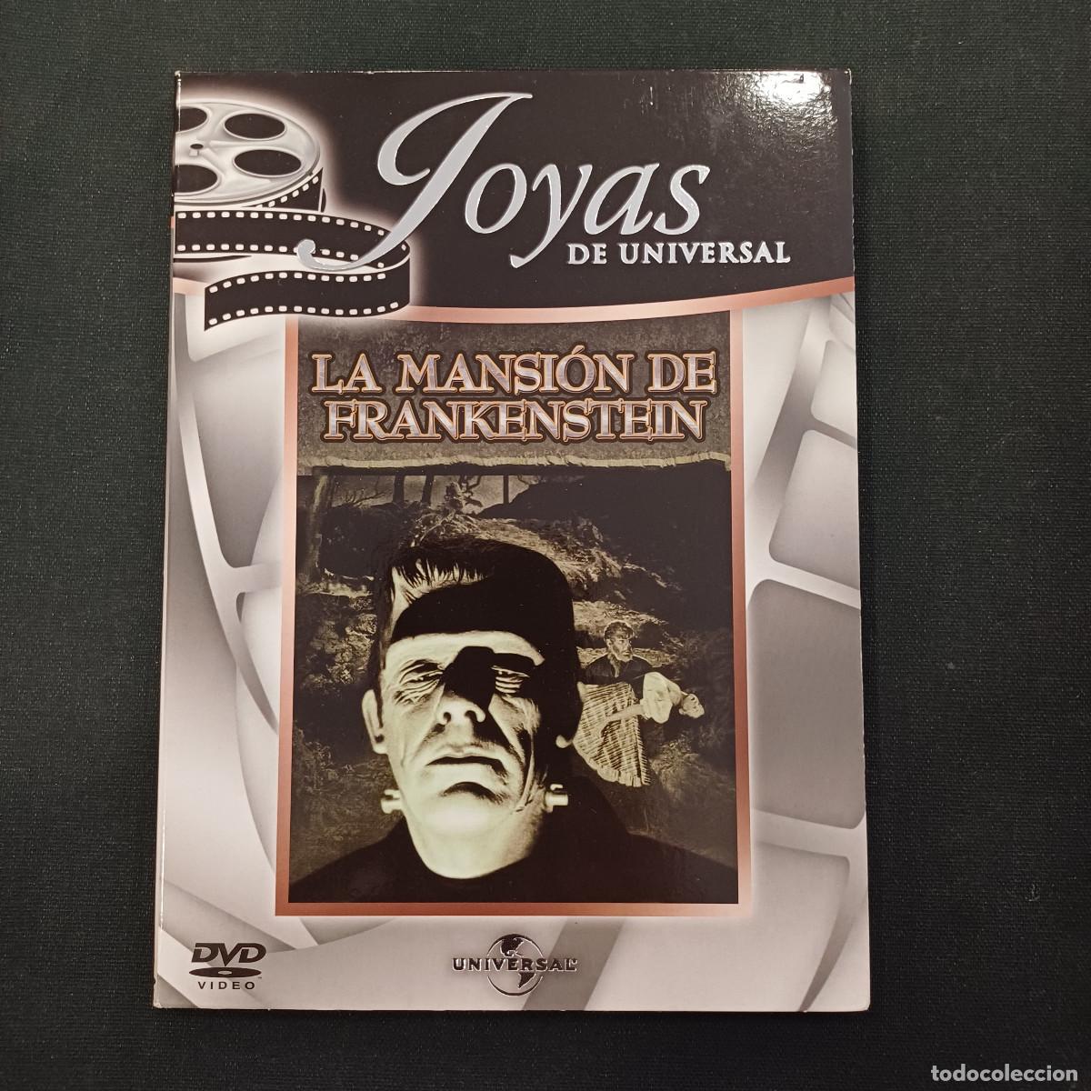 Cine: LA MANSION DE FRANKENSTEIN/BORIS KARLOFF/DVD.