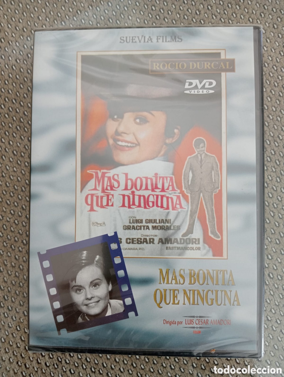 Cine: M&aacute;s bonita que ninguna. Roc&iacute;o D&uacute;rcal. Marisol. DVD. Nuevo. Precintado