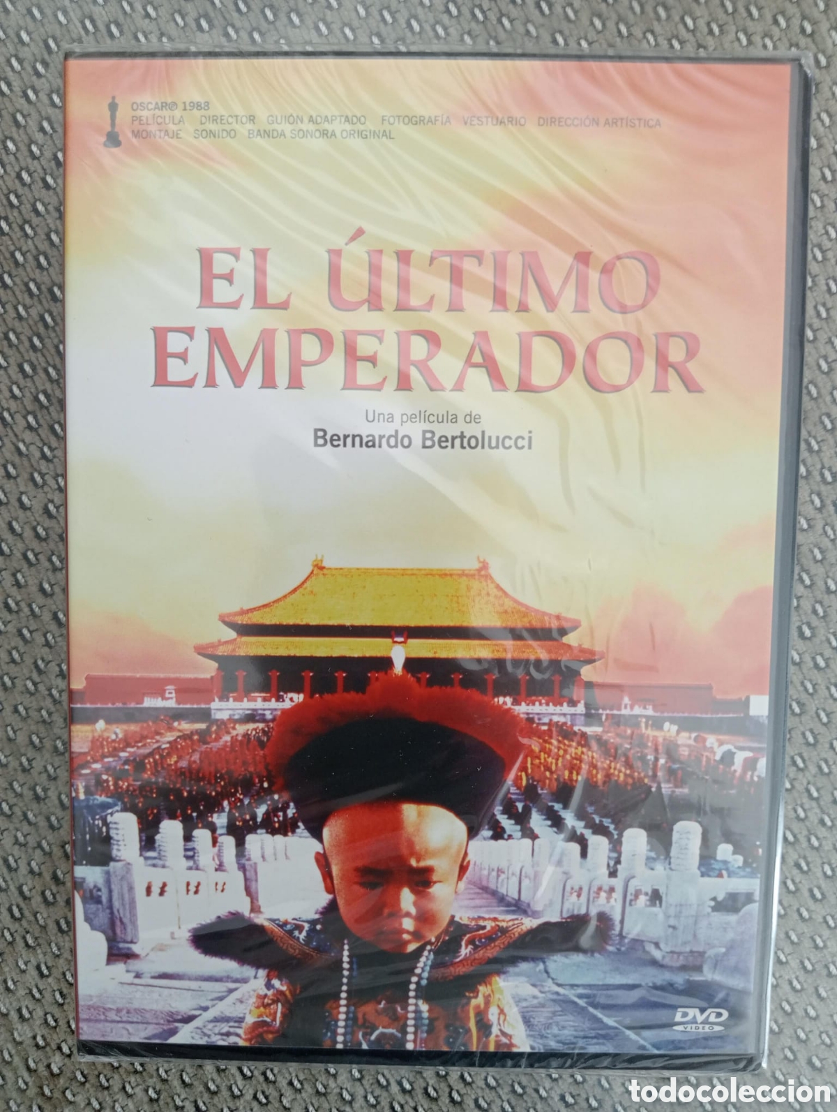 Cine: El &uacute;ltimo emperador. Bernardo Bertolucci DVD. Nuevo. Precintado
