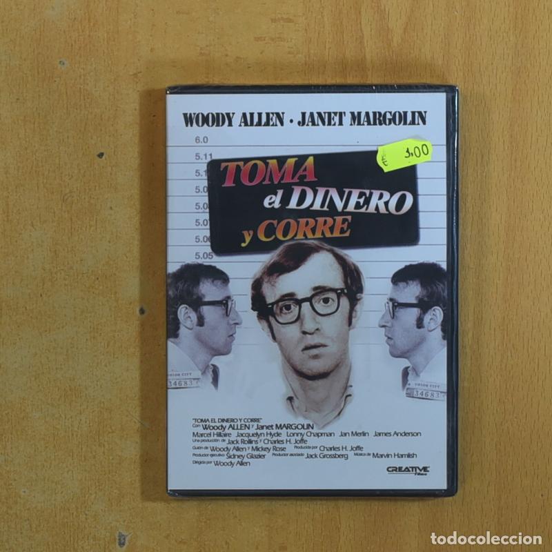 Cine: TOMA EL DINERO Y CORRE - DVD - Ampl&iacute;a tu colecci&oacute;n