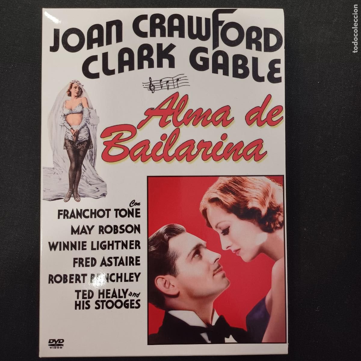 Cinema: ALMA DE BAILARINA/CLARK GABLE/DVD.