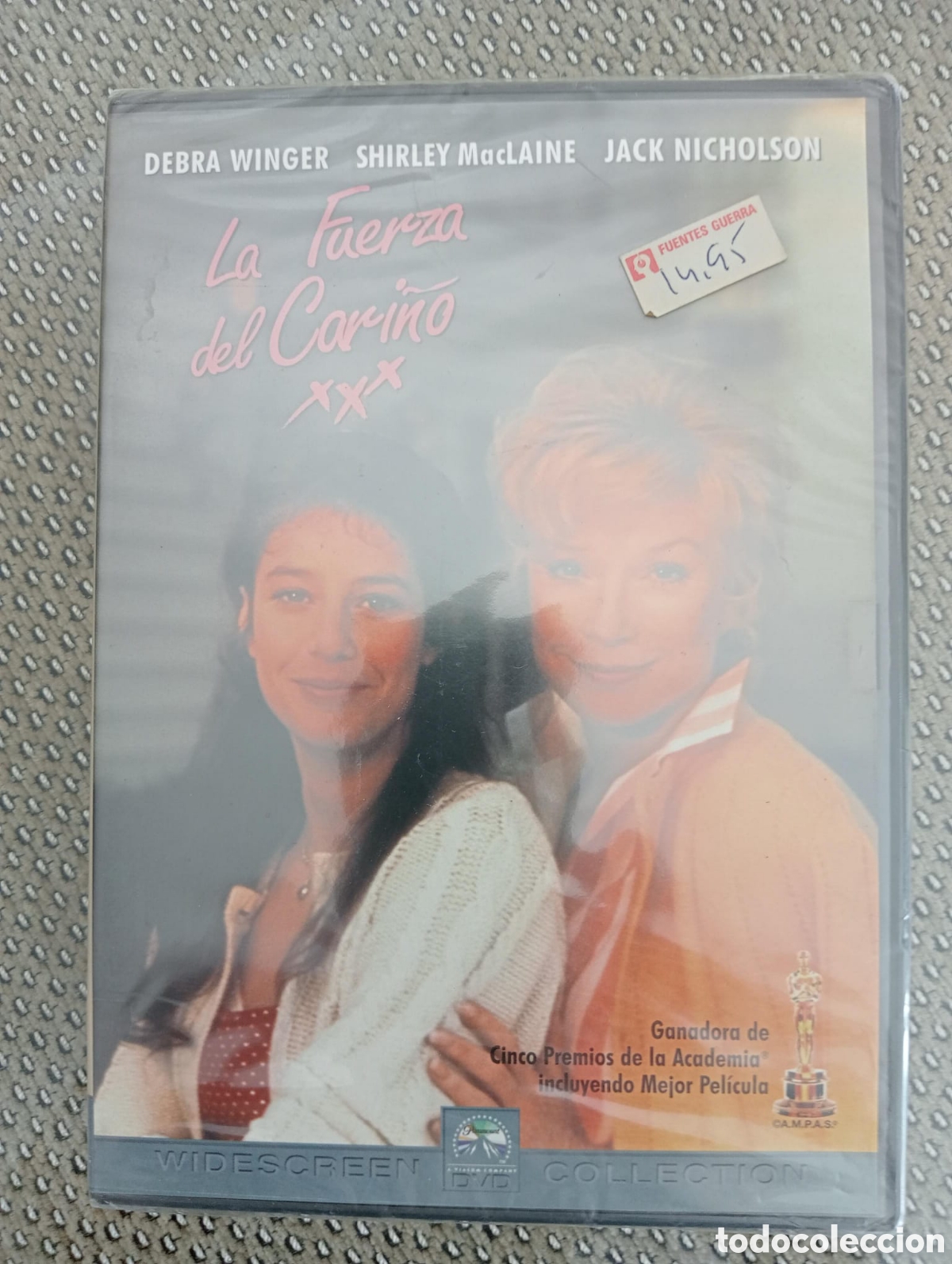 Cine: La fuerza del cari&ntilde;o. DVD. Nuevo. Precintado