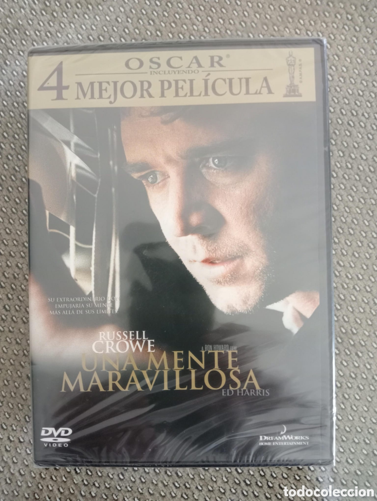 Cine: Una mente maravillosa. Russell Crowe. DVD. Nuevo. Precintado