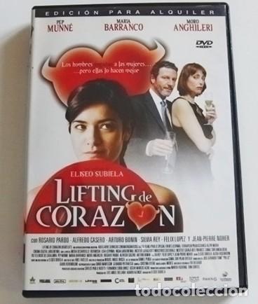 Cine: LIFTING DE CORAZ&Oacute;N DVD PEL&Iacute;CULA PEP MUNN&Eacute; MAR&Iacute;A BARRANCO MORO ANGHILERI ROSARI PARDO SUBIELA SEVILLA