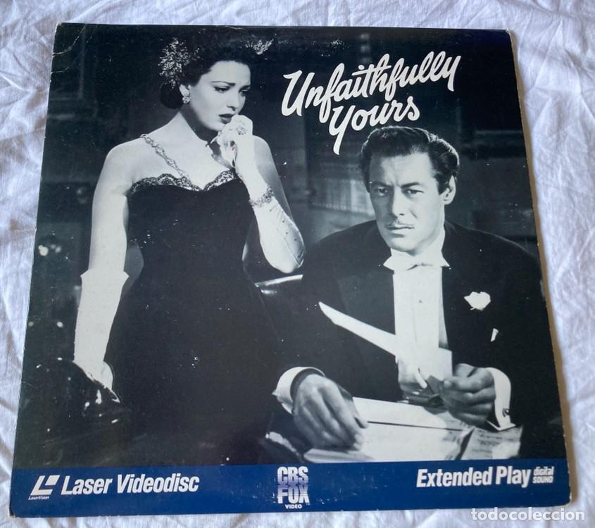 Cine: LASERDISC - LASER DISC ORIGINAL UNFAITHFULLY YOURS / VERSION ORIGINAL - NO EDIC ESPA&Ntilde;OLA / LEER