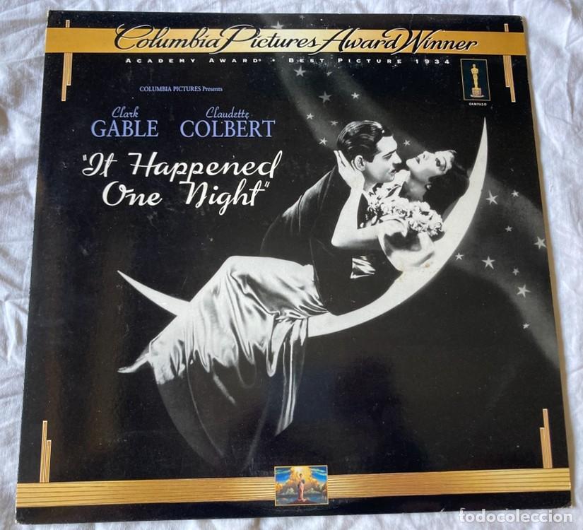 Cine: LASERDISC - LASER DISC ORIGINAL IT HAPPENED ONE NIGHT / VERSION ORIGINAL - NO EDIC ESPA&Ntilde;OLA / LEER