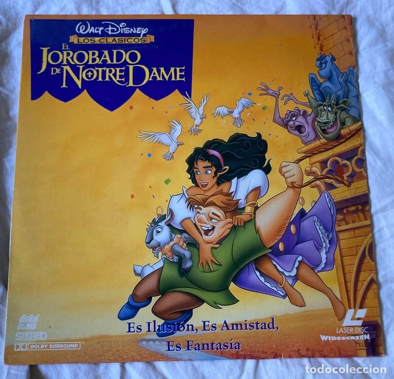 Cine: LASERDISC - LASER DISC ORIGINAL EL JOROBADO DE NOTRE DAME / EDICI&Oacute;N ESPA&Ntilde;OLA / LEER