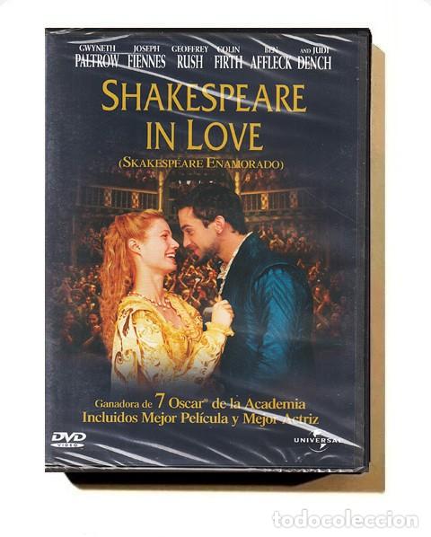 Cine: �A479 - [DVD - PRECINTADO]. SHAKESPEARE IN LOVE. GWYNETTI PALTROW. JOSEPH FIENNES. PELICULA. CINE.