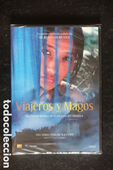 Cine: DVD precintado. VIAJEROS Y MAGOS. Una f&aacute;bula budista en el coraz&oacute;n del Himalaya. Khyentse Norbu.