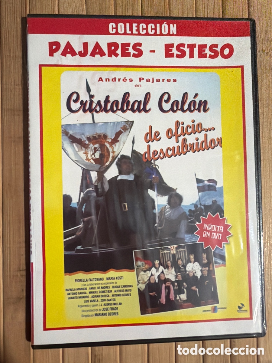 Cine: Crist&oacute;bal Colon de oficio &hellip; descubridor DVD SLIM - Precintado -