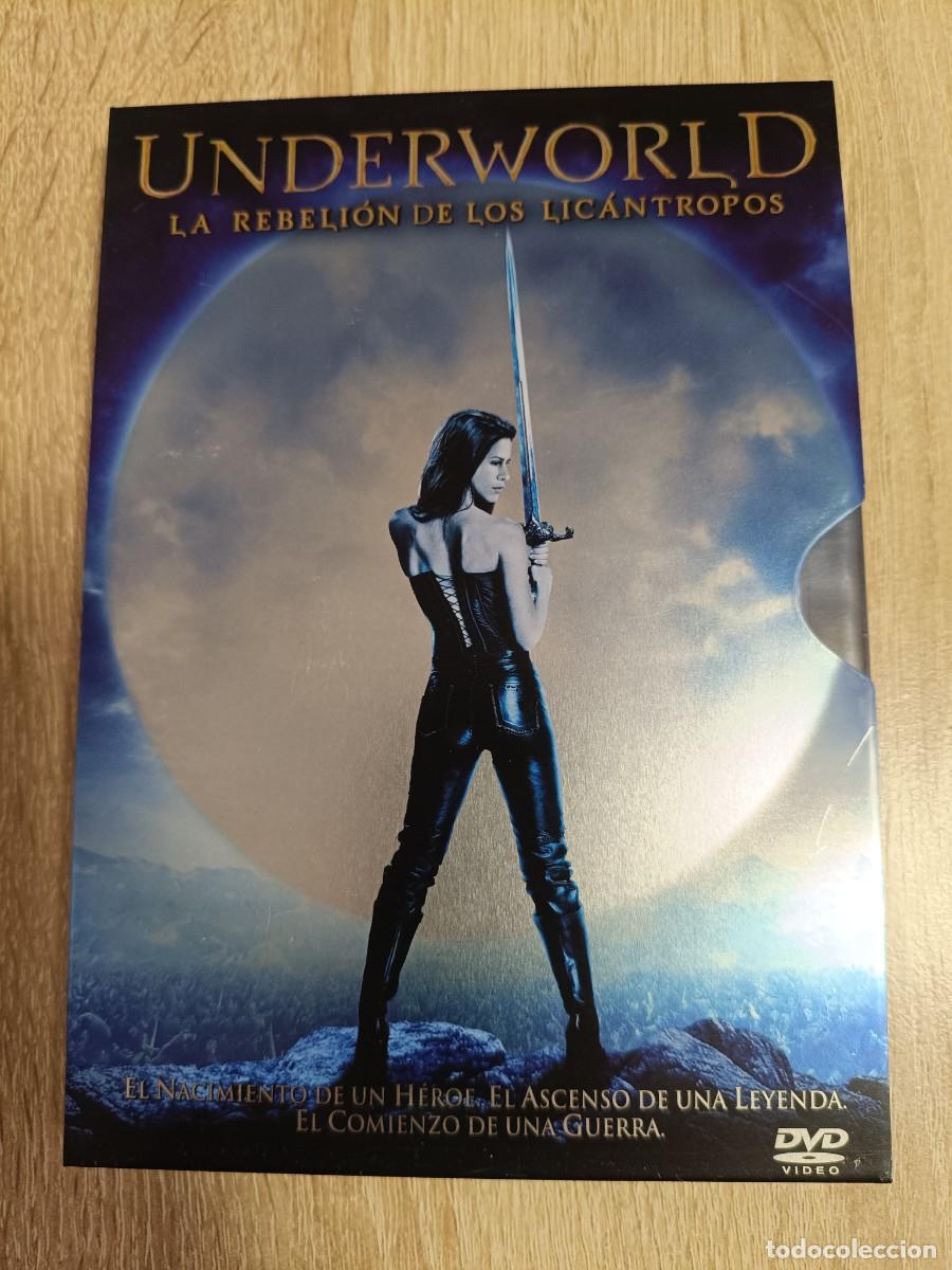 Cine: 2 DVD STEELBOOOK - UNDERWORLD LA REBELION DE LOS LICANTROPOS Patrick Tatopoulos - TERROR