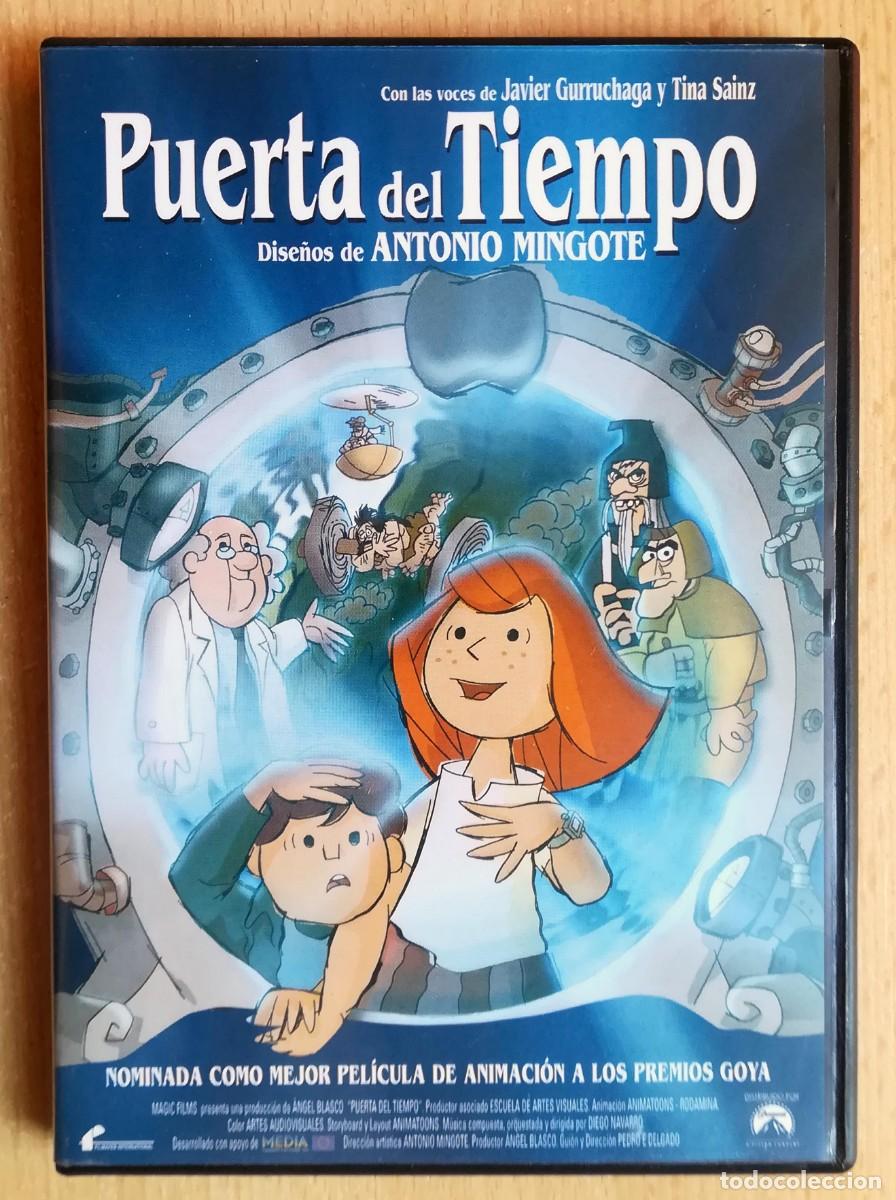 Cine: TODODVD: Puerta del tiempo. Animaci&oacute;n. Pedro Delgado 2002. Dise&ntilde;os de Antonio Mingote.