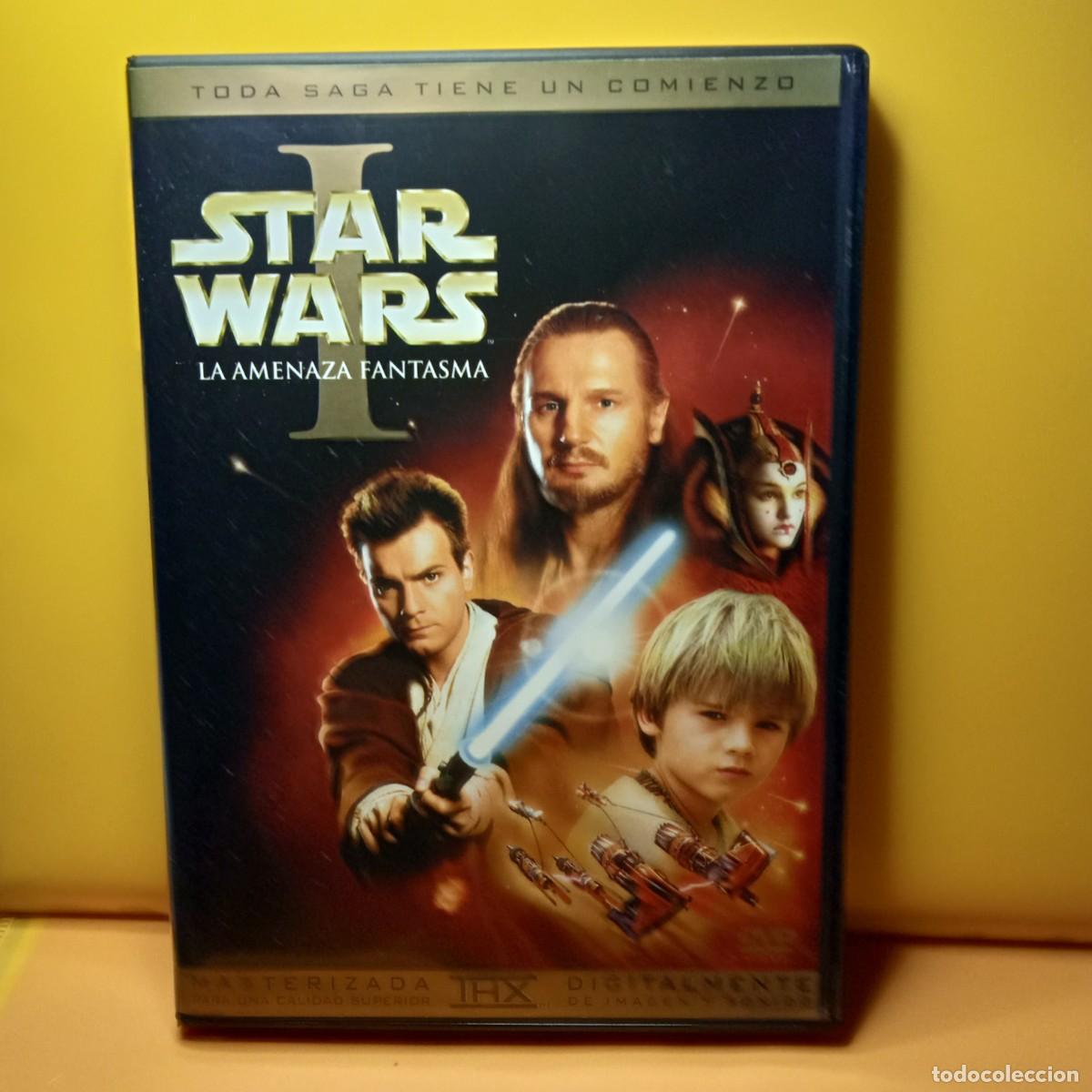 Cine: DVD - STAR WARS I - LA AMENAZA FANTASMA - MASTERIZADA (CIENCIA FICCI&Oacute;N)