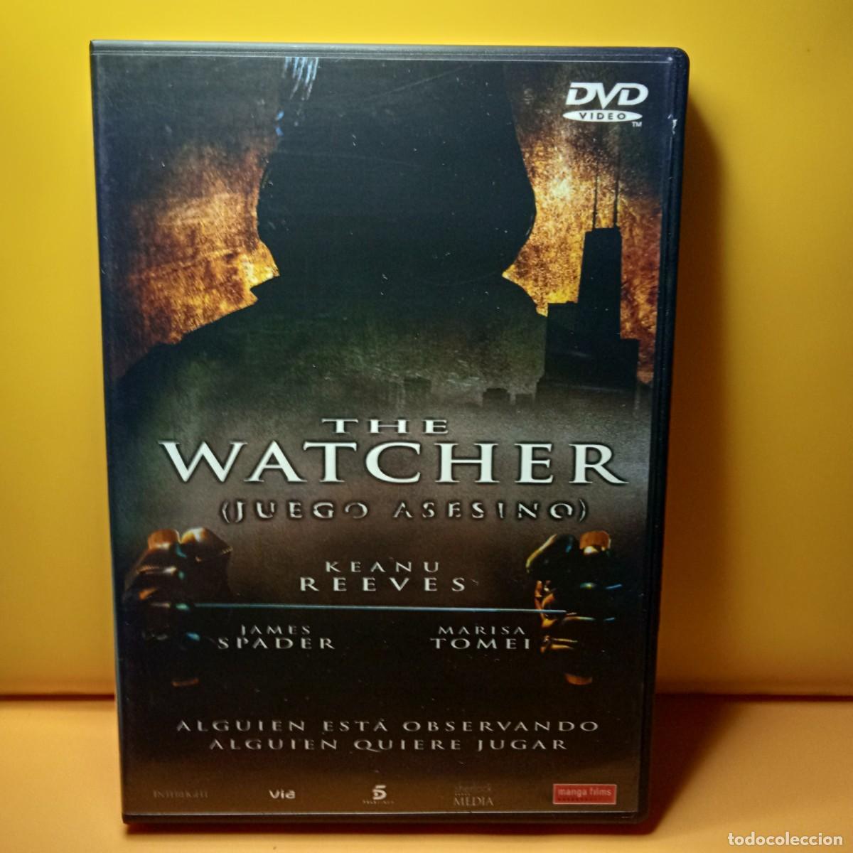 Cine: DVD - THE WATCHER JUEGO ASESINO - KEANU REEVES (ESPIONAJE)