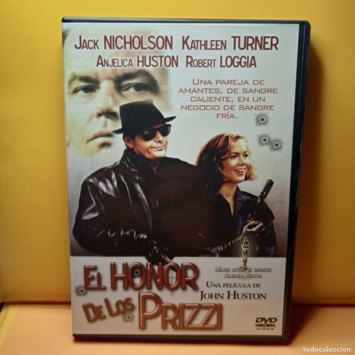Cine: DVD - EL HONOR DE LOS PRIZZI - JACK NICHOLSON (ESPIONAJE)