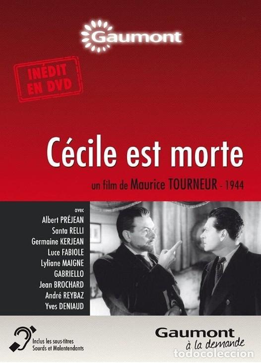 Cine: C&eacute;cile Est Morte DVD Como Nuevo