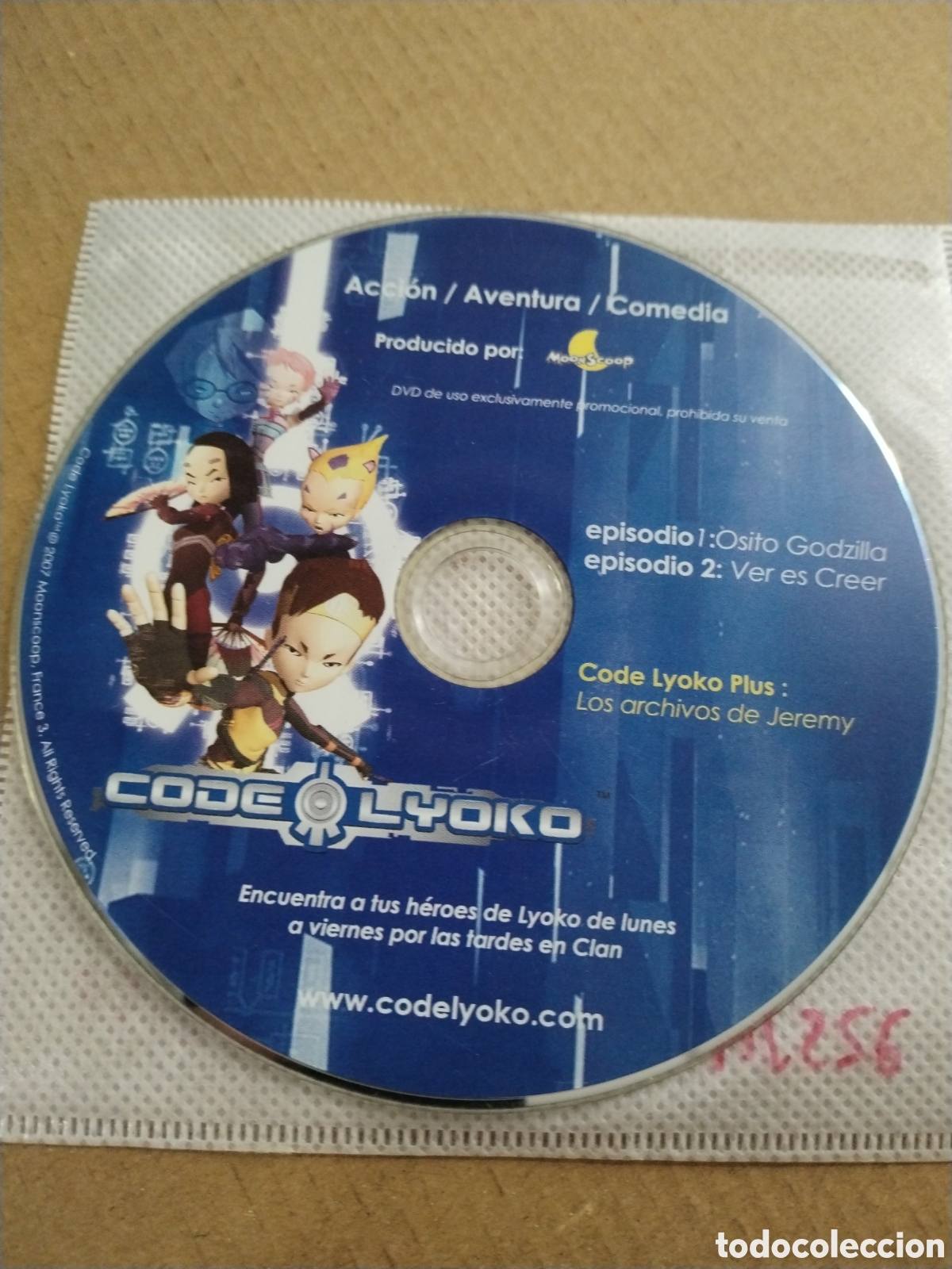 Cinema: C&oacute;digo Lyoko. Episodios 1 y 2. DVD.