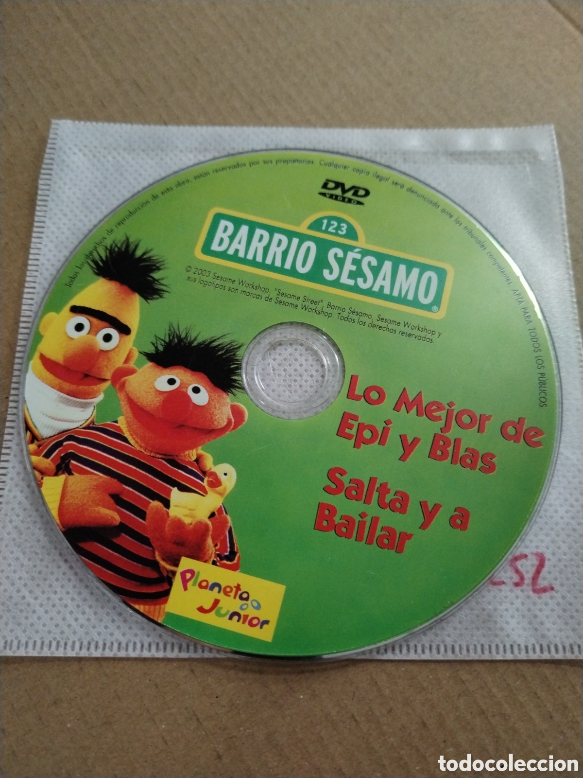 Cinema: BARRIO SESAMO. Lo mejor de Epi y Blas. DVD.