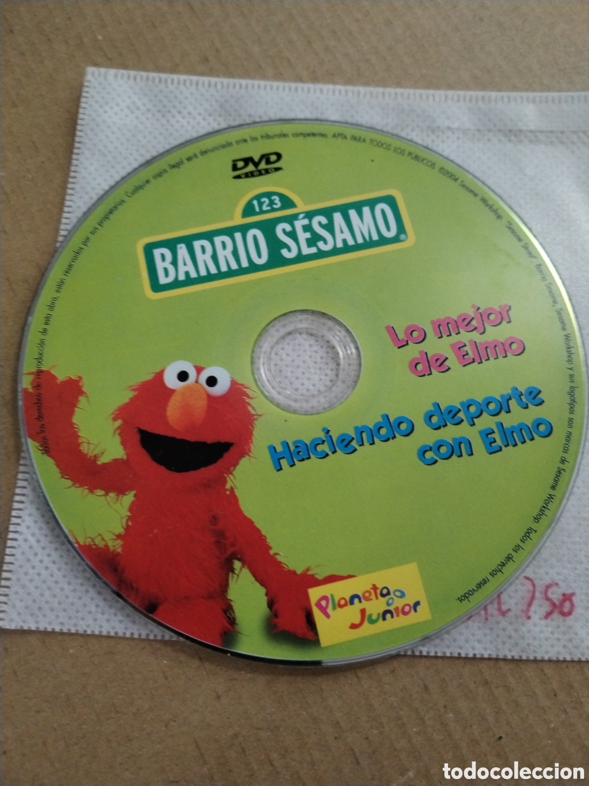Cinema: BARRIO SESAMO. Lo mejor de Elmo. DVD.
