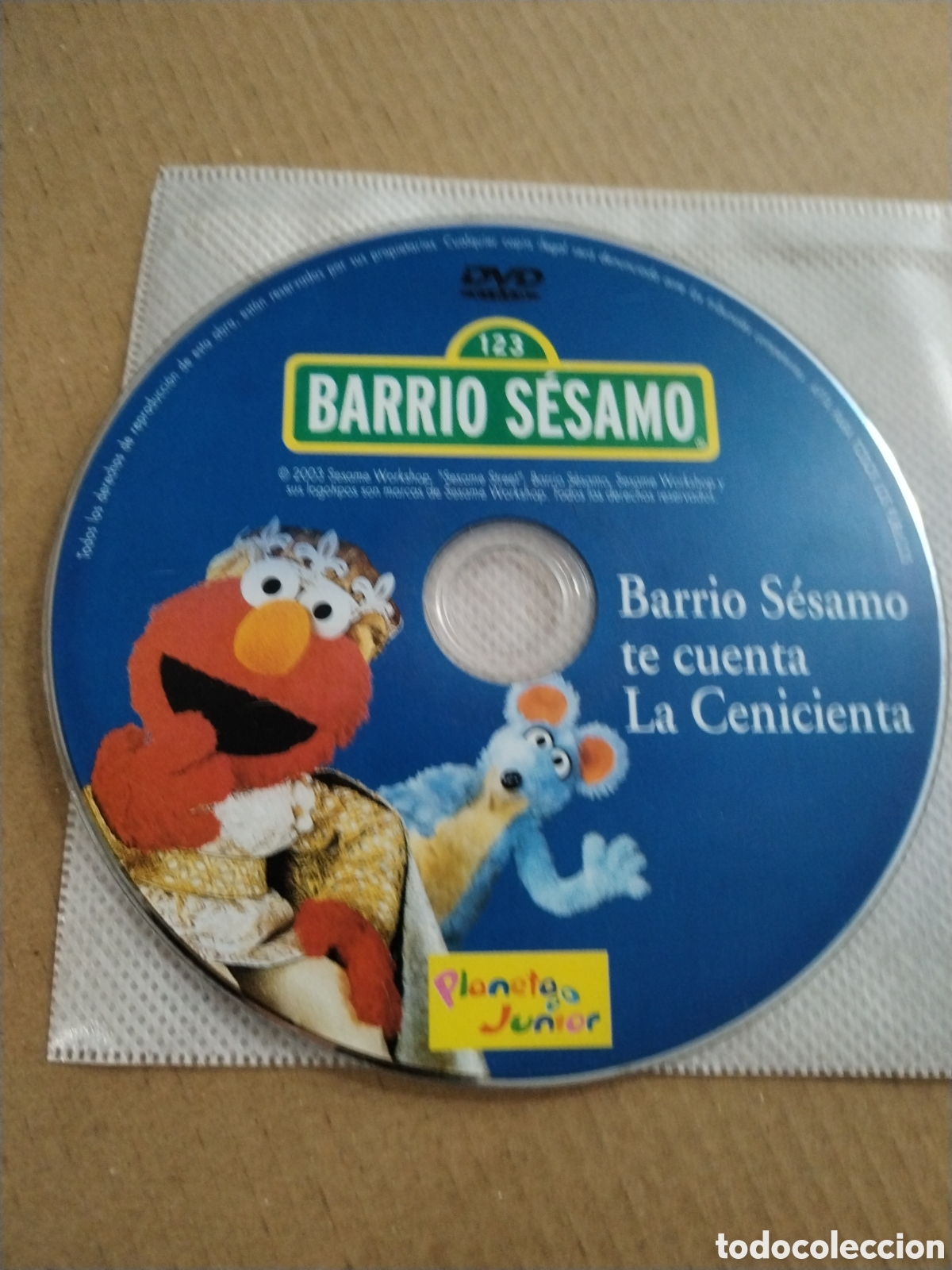 Cine: BARRIO SESAMO. Barrio S&eacute;samo te cuenta La Cenicienta. DVD.
