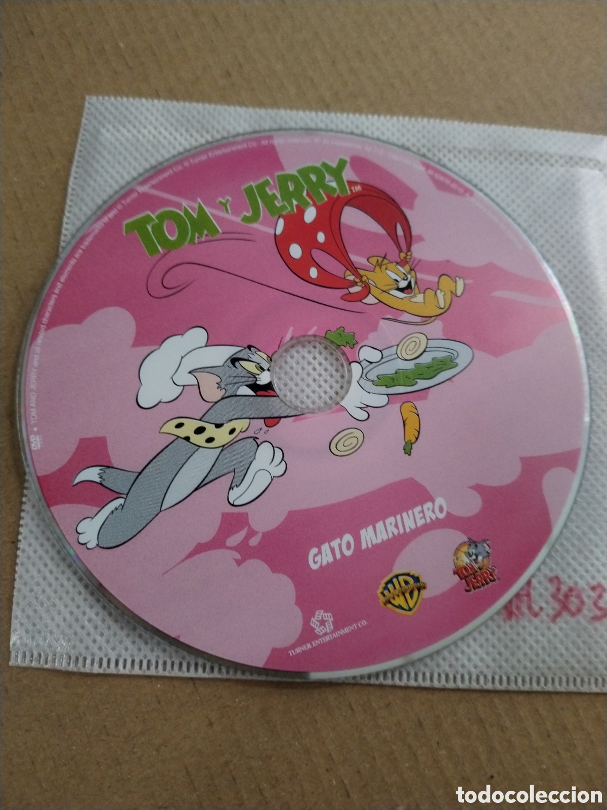 Cine: TOM Y JERRY. GATO MARINERO. DVD.