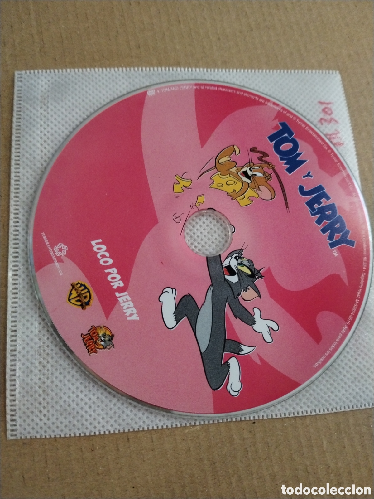 Cine: TOM Y JERRY. Loco por Jerry. DVD.