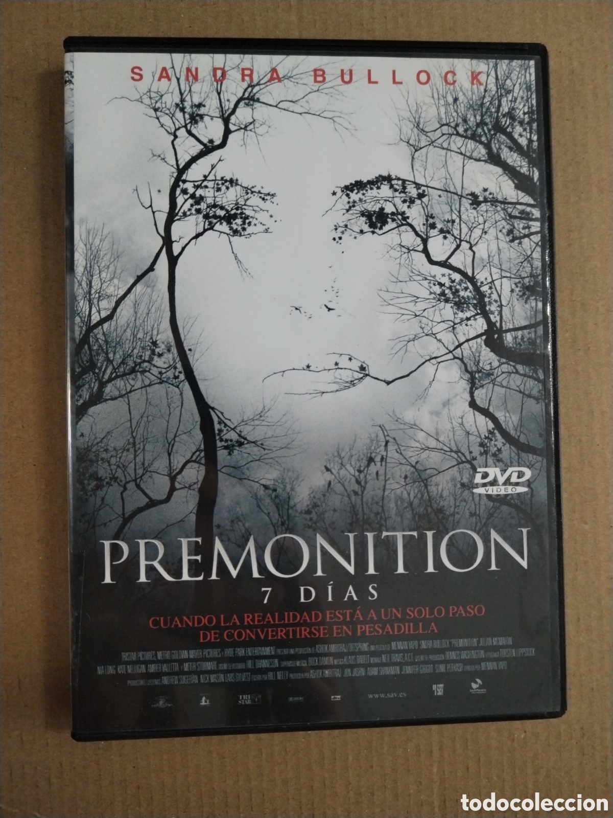Kino: PREMONITION 7 D&Iacute;AS. DVD.