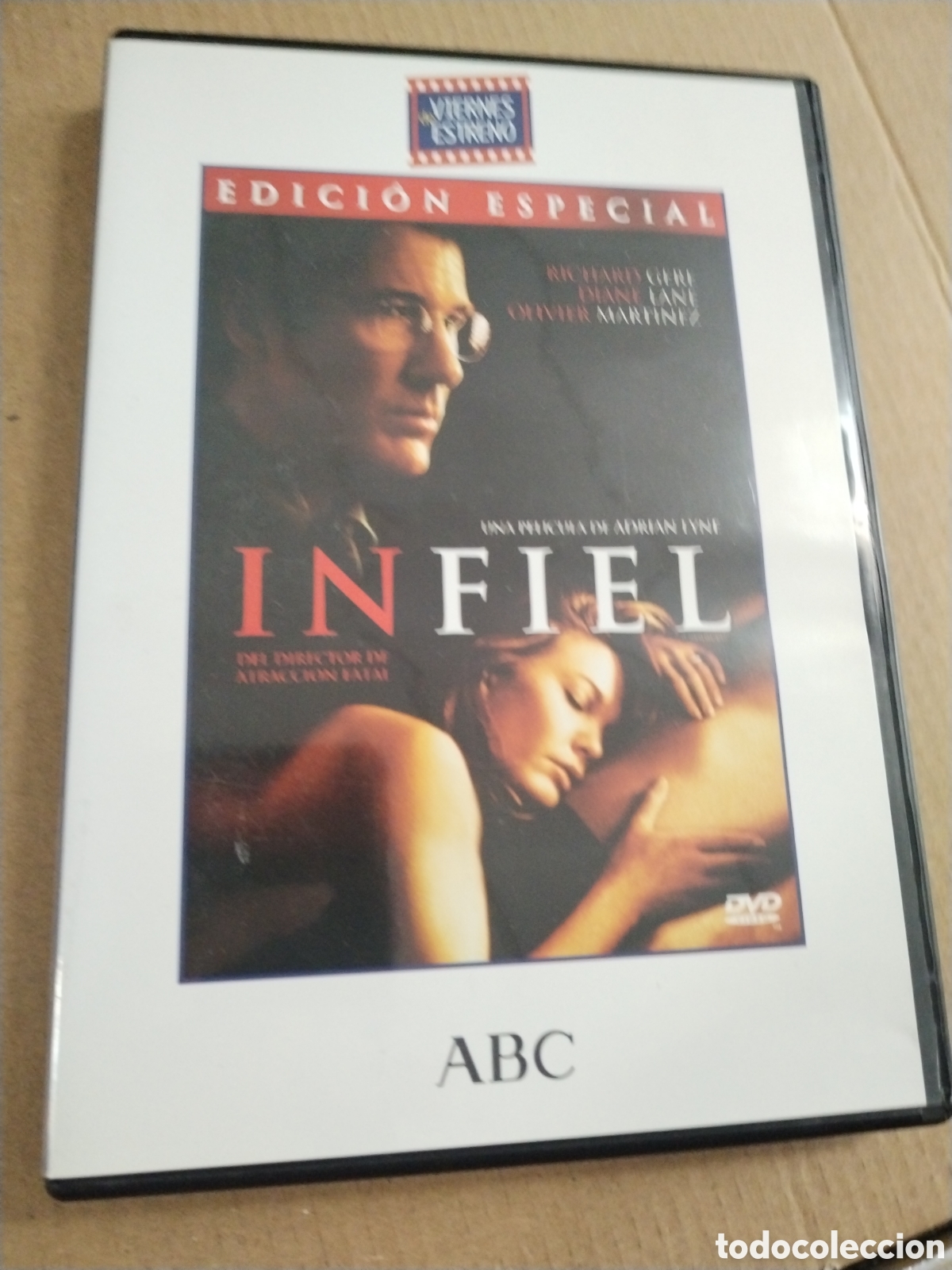 Cin&eacute;ma: INFIEL. Richard Gere. DVD.