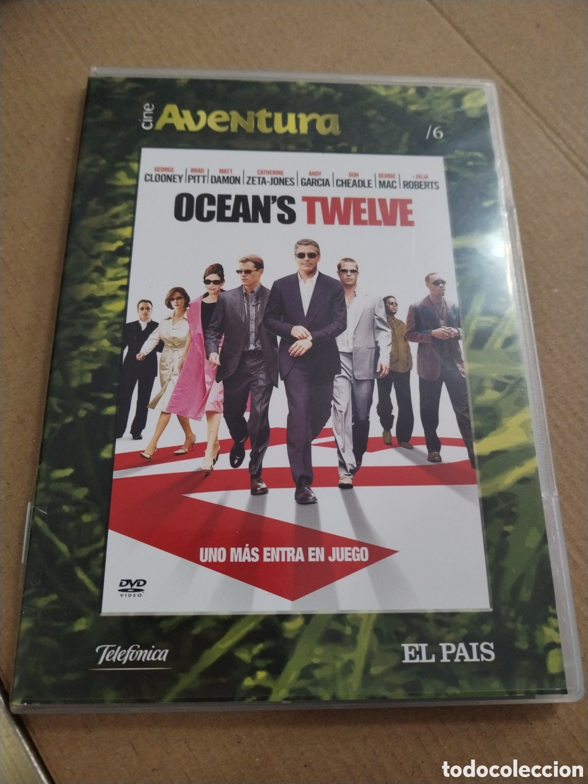 Cinema: OCEAN&acute;S TWELVE. GEORGE CLOONEY. DVD.